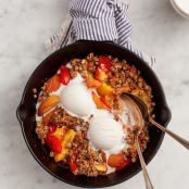 Peach & Plum Crumble